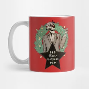 merry gothmas : christmas skull design Mug